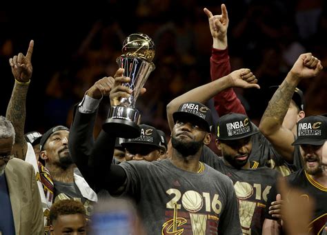 LeBron James in The Finals .